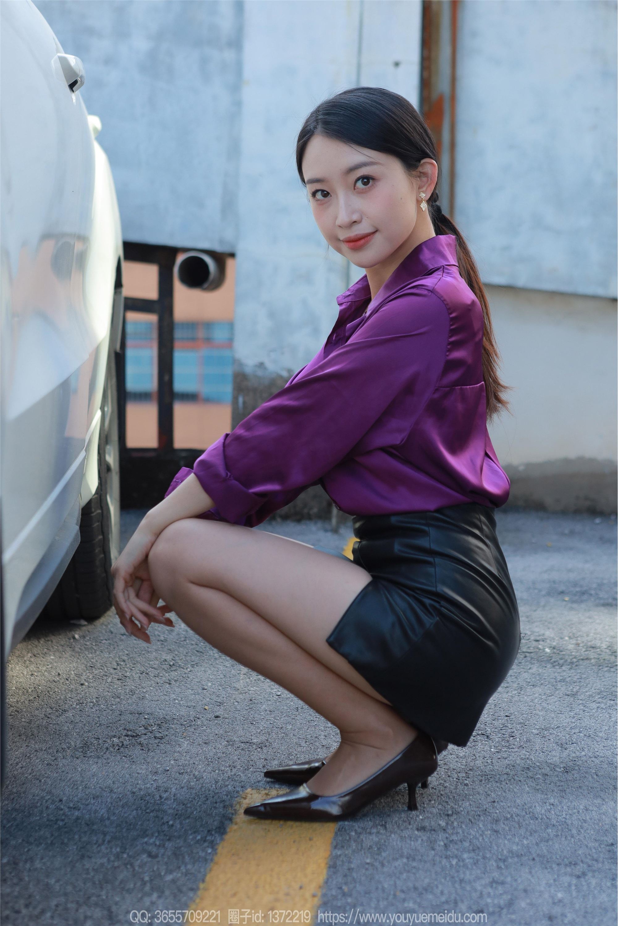 IESS异思趣向  2024.12.11 丝享家 1921 小婕《紫色韵味》